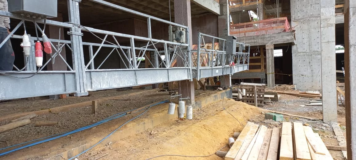 Obra com Jaú Balancim